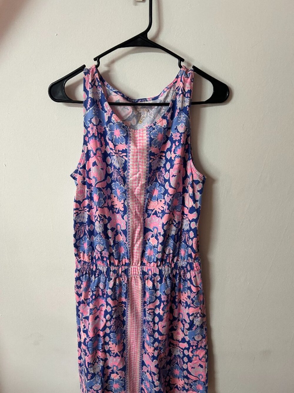 Lilly Pulitzer Sleeveless Floral Dress| Women's Medium | 100% Pima Cotton